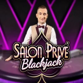 Blackjack Salon Privé by Ezugi, showcased at foxygoldscasino.nl – game logo