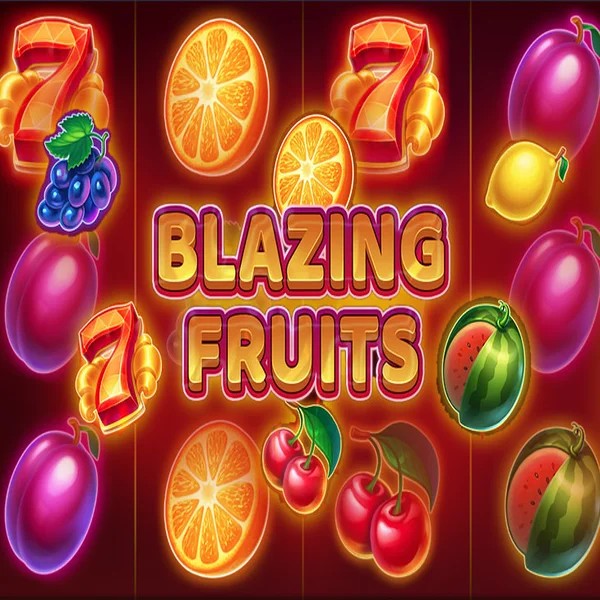 Blazing Fruits game by Inbet Games – logo hosted on Foxygold Casino