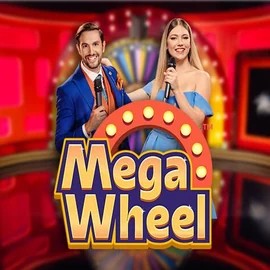 Mega Wheel online game logo by Pragmatic Play on foxygoldscasino.nl