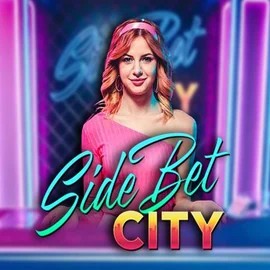 Side Bet City logo – Live Casino by Evolution at Foxygold Casino