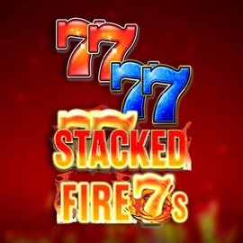 Stacked Fire 7s logo by Inspired Gaming at Foxygold Casino